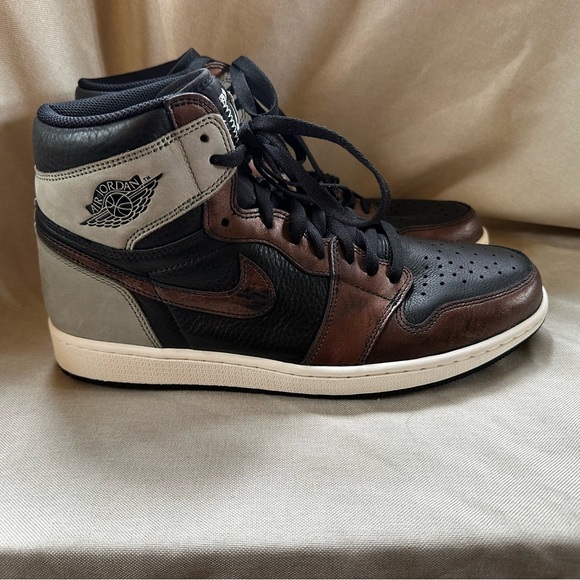 Nike Air Jordan 1 Retro High OG Patina/Rust Shadow Sneakers Size 12 New W/O Tag - Picture 4 of 15